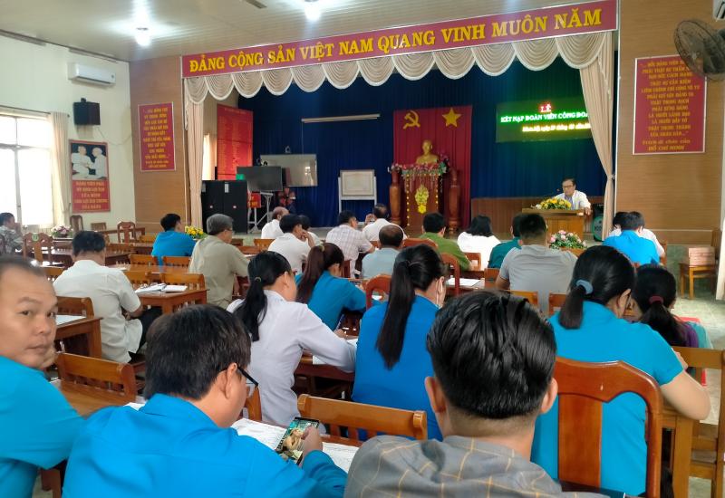 Các Ban ngành - Đoàn thể tham gia cuộc họp