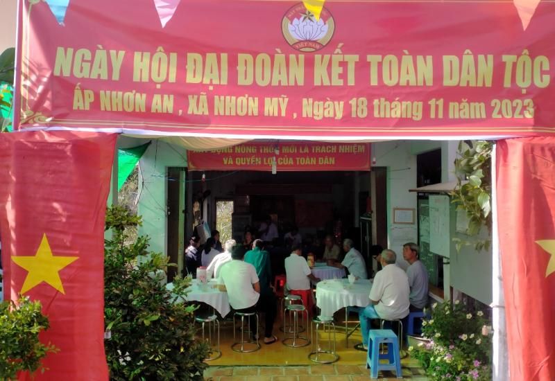 Đại biểu tham gia Ngày hội Đại Đoàn Kết toàn dân tộc